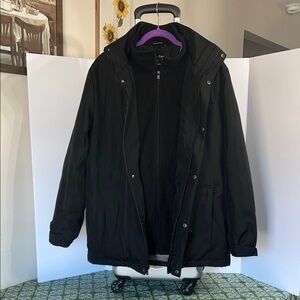 Calvin Klein Men's Dark Raincoat